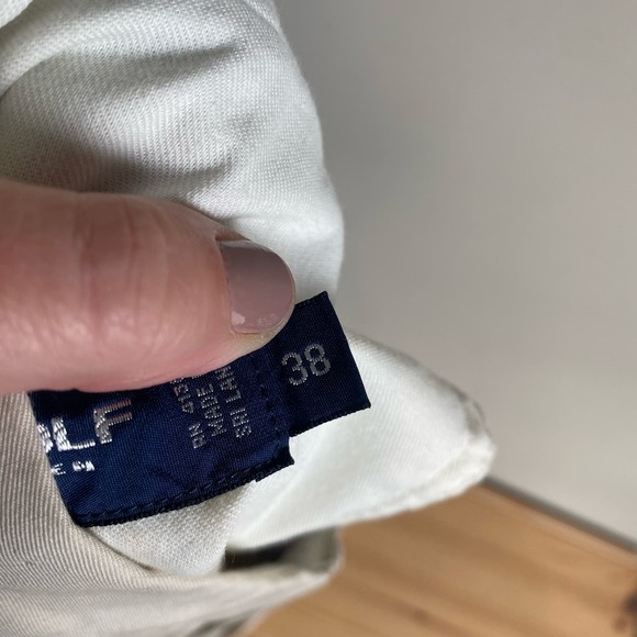 Vintage Polo Golf Khaki Short 8.5" inseam Crest 38 - Picture 3 of 10